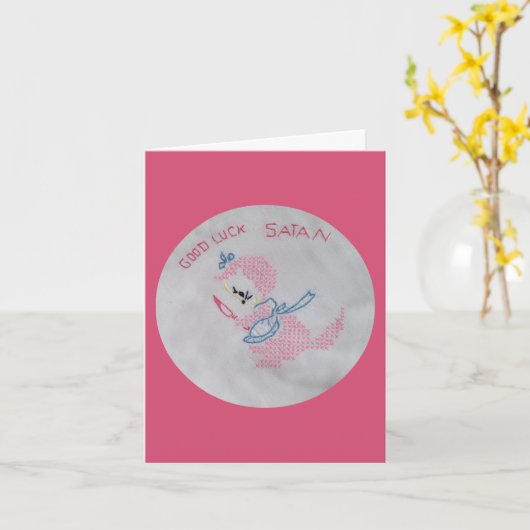 Es gibt wirklich eine Karte für jeden Anlass. (Gelbe Blume)