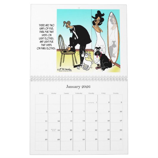 Es gibt zwei Arten Pelz Kalender (Jan 2026)