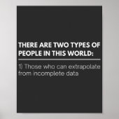 Es gibt zwei Arten von Menschen auf dieser Welt: Poster (Vorne)