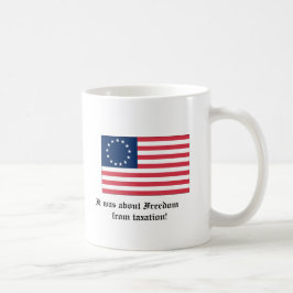 Es ging um die Steuerfreiheit Kaffeetasse