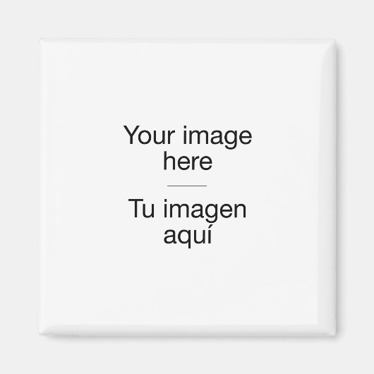 Es glaubt die eigene personalisierte Gestaltung, Magnet (Vorne)