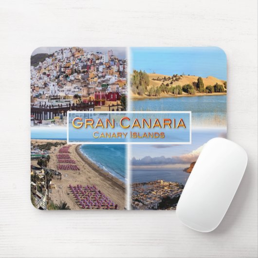 ES Gran Canaria - Las Palmas - Dunes de Maspalomas Mousepad (Mit Mouse)