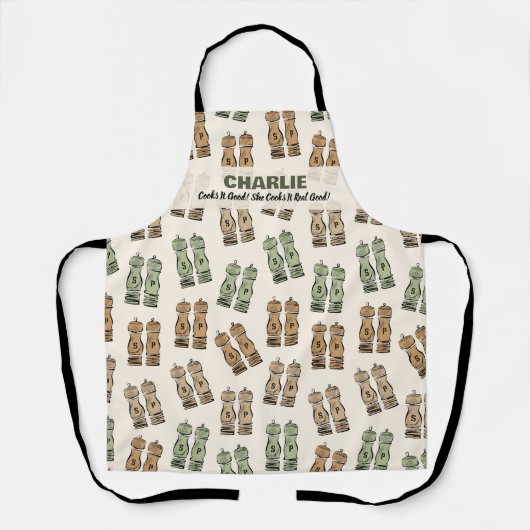 Es gut kochen Personalisiert Schürze (Vorderseite)
