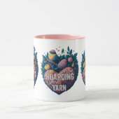 Es hackt nicht, wenn es Garn ist - niedliches Voge Tasse (Zentrum)