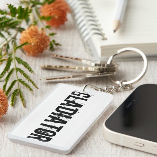 Es hat behandelt! /Gladiator Schlüsselanhänger (Vorderseite rechts)