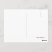 "Es hat dich wieder gesehen" Postkarte. Postkarte (Rückseite)