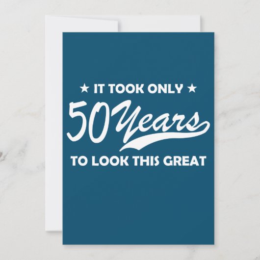 Es hat nur 50 Jahre gedauert, um das zu sehen Einladung (Vorderseite)
