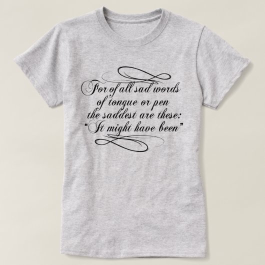 Es hätte sein können T-Shirt (Design vorne)