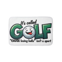 Es heißt Golf Funny Bad Dekor Badematte