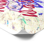 Es immer für dich! Blume Poster (Ecke)