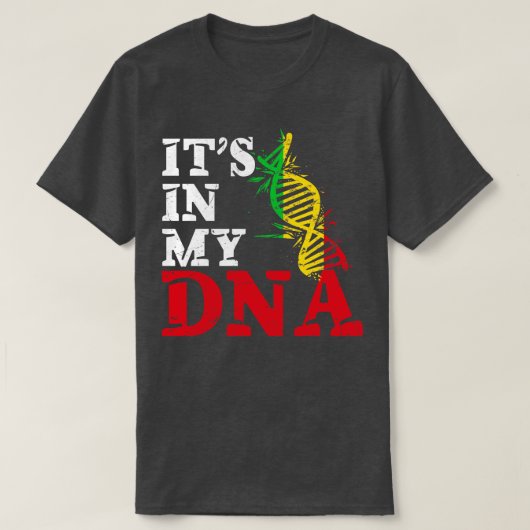 Es in meiner DNA Mali T-Shirt (Design vorne)