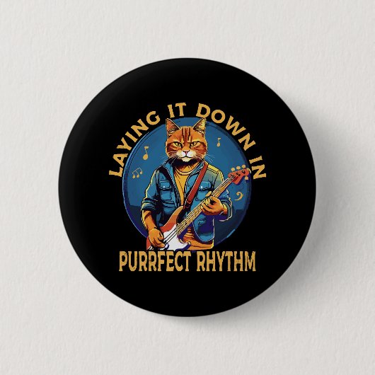 Es in perfektem Rhythmus hinlegen Button (Vorderseite)
