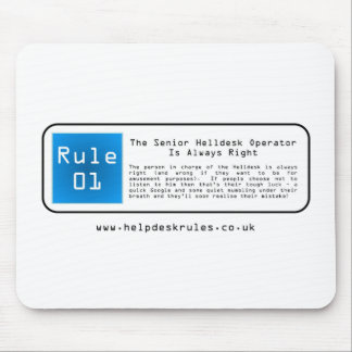 ES Informationsstellen-Regeln Mousepad