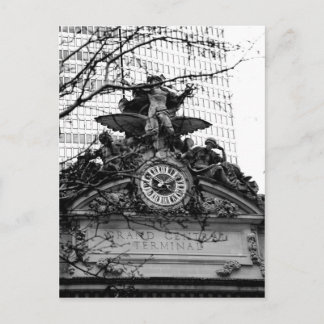 Es ist 10:10 Uhr in New York Postkarte