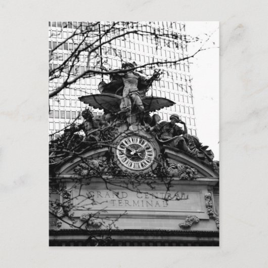 Es ist 10:10 Uhr in New York Postkarte (Vorderseite)