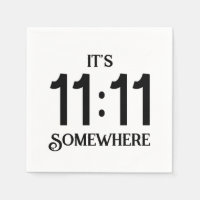 Es ist 11:11 Irgendwo Zahlenmanifestingnummer