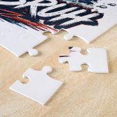 Es ist 4. Juli Bass Brute Fischen Puzzle (Seite)