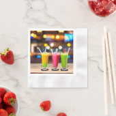 Es ist 5 Uhr Irgendwo Cocktail Napkins Serviette (Beispiel)