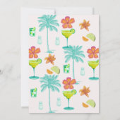 Es ist 5 Uhr Irgendwo Party Thema Einladung (Rückseite)