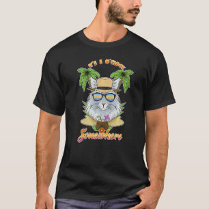 Es ist 5 Uhr irgendwo trinken norwegische Fores T-Shirt