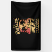 Es ist 5 Uhr Überall bin ich müde Sommer Banner (Vertikal)