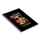 Es ist 5 Uhr Überall bin ich müde Sommer Notizblock (Rechte Seite)