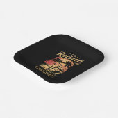 Es ist 5 Uhr Überall bin ich müde Sommer Pappteller (Gewinkelt)