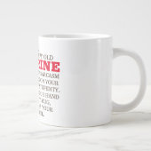 ES IST A-MARINE-DINGE Jumbo-Tasse (Rechts)