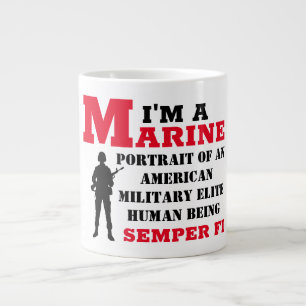 ES IST A-MARINE-DINGE Jumbo-Tasse