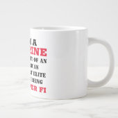 ES IST A-MARINE-DINGE Jumbo-Tasse (Rechts)