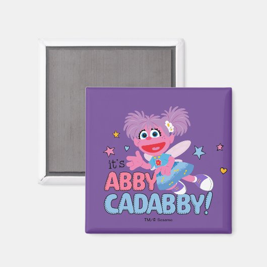 Es ist Abby Cadabby! Magnet (Vorderseite/Rückseite)