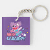Es ist Abby Cadabby! Schlüsselanhänger (Rückseite)