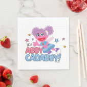 Es ist Abby Cadabby! Serviette (Beispiel)