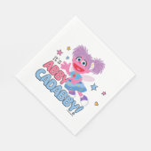 Es ist Abby Cadabby! Serviette (Ecke)