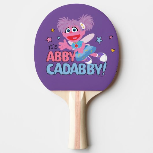 Es ist Abby Cadabby! Tischtennis Schläger (Vorderseite)