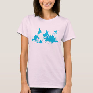 Es ist All Relative World Map T T T-Shirt