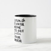 Es ist alle Spaß-und Spiel-Tasse Tasse (Zentrum)