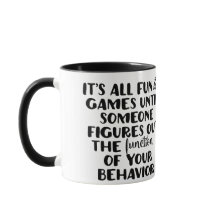 Es ist alle Spaß-und Spiel-Tasse