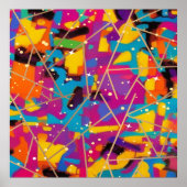 Es ist alles Abstrakt verbunden Poster (Vorne)