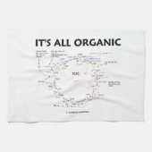 Es ist alles Bio (Krebs-Zyklus) Geschirrtuch (Horizontal)
