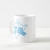 Es ist alles Boo Sheet - Funny Ghost Zitat Kaffeetasse (Vorderseite Links)
