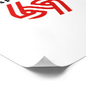 Es ist alles ein Blickfang Poster (Ecke)