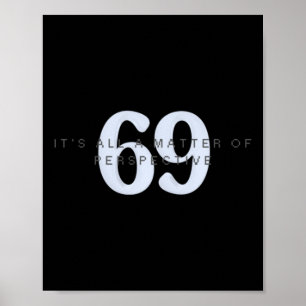 Es ist alles eine Perspektive 4 Poster