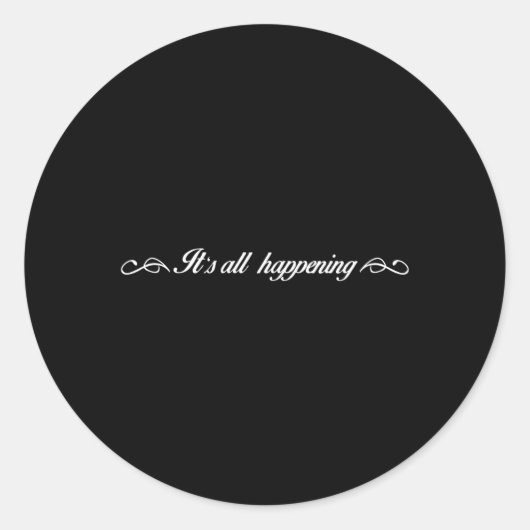 Es ist alles Ereignis Scheana Vpr Runder Aufkleber (Vorderseite)