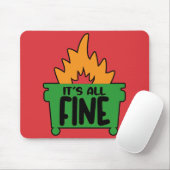 Es ist alles Feinstaubfeuer Mousepad (Mit Mouse)