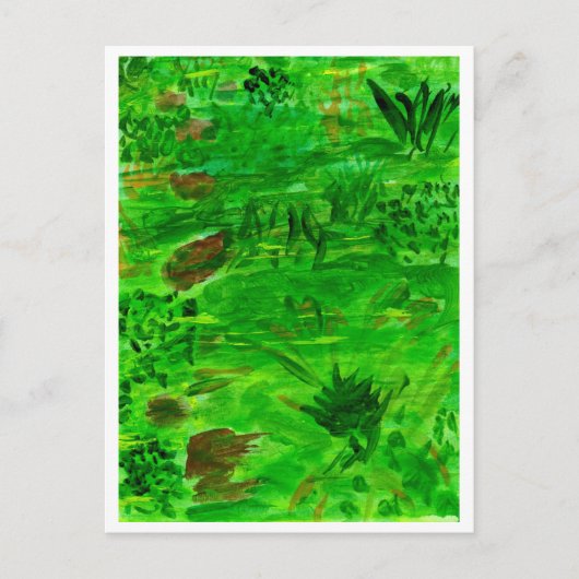 Es ist alles grüne Postkarte (Vorderseite)