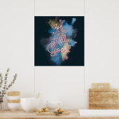 Es ist alles gut poster (Küche)