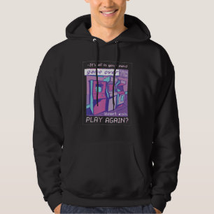Es ist alles in deinem Geist spielen wieder Vaporw Hoodie