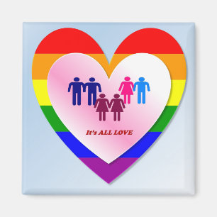 Es ist alles Liebe Magnet