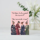 Es ist alles so wunderbar postkarte (Stehend Vorderseite)